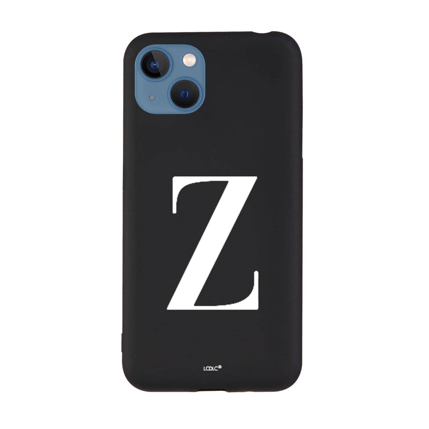 La Casa de las Carcasas Personalizzate iPhone 15 Plus custodia nero iniziale