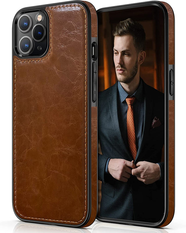 Redpepper iPhone 14 Pro cover pelle stile business slim