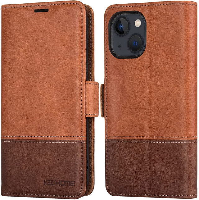 Redpepper iPhone 13 cover pelle libro portafoglio stand RFID