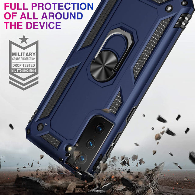 Redpepper Galaxy S21 Plus cover armor magnetica con anello