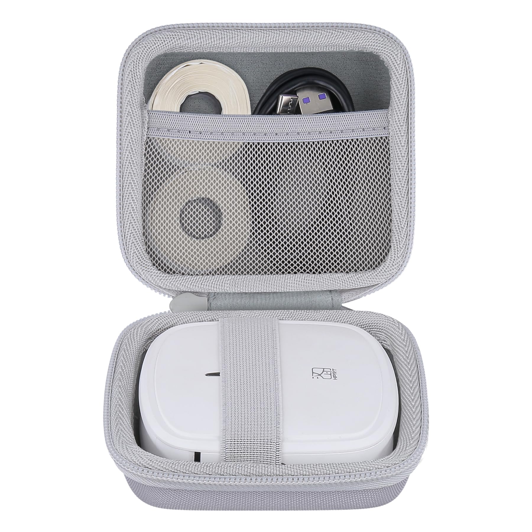 Aenllosi Printer Case Custodia PRT Mini Etichettatrice EVA Nera