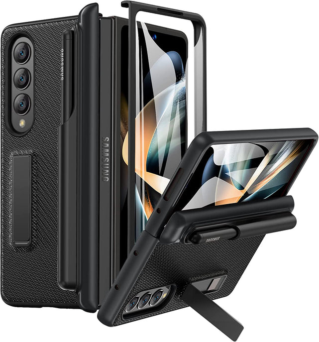 Redpepper Galaxy Z Fold 4 custodia con S Pen e stand nero