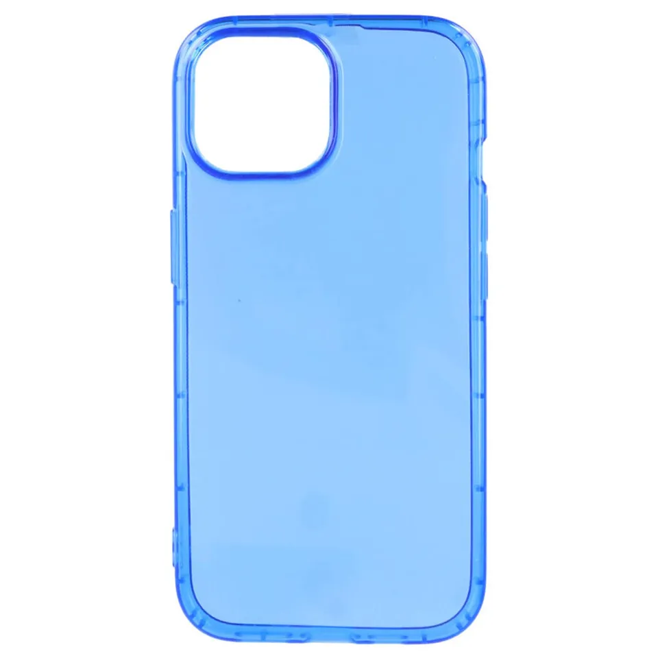 La Casa de las Carcasas Cover iPhone 15 Pro cover silicone blu antigraffio