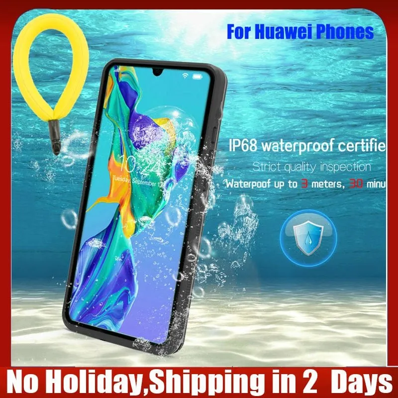 Redpepper Huawei Cases Cover Huawei P30 Pro Nera Impermeabile