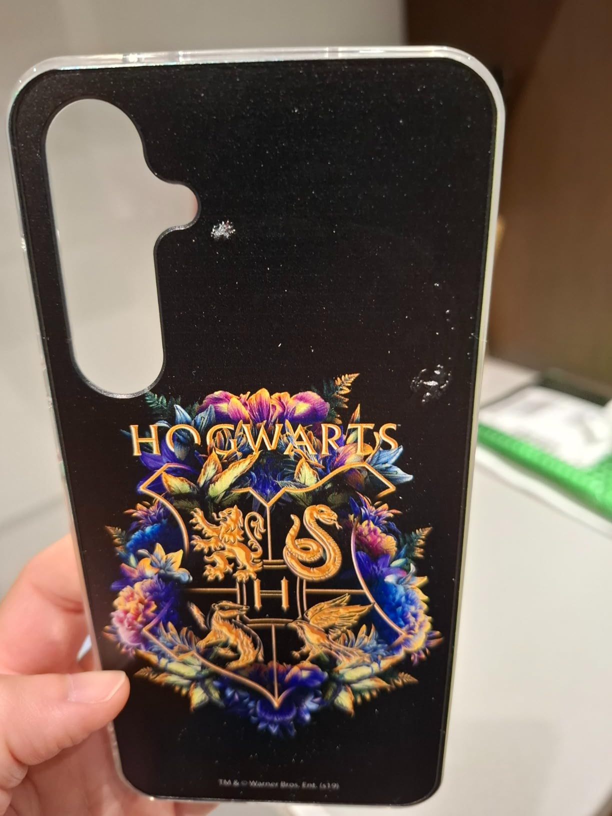 La Casa de las Carcasas Cover Galaxy A55 Harry Sfondo Nero