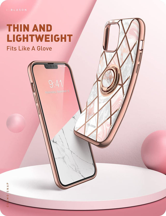 Redpepper iPhone 13 Cover Anello 360° Supporto Antiurto