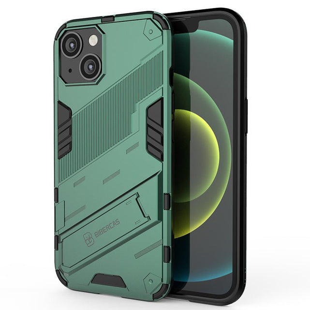 Redpepper iPhone 14 cover armor con stand nero antiurto