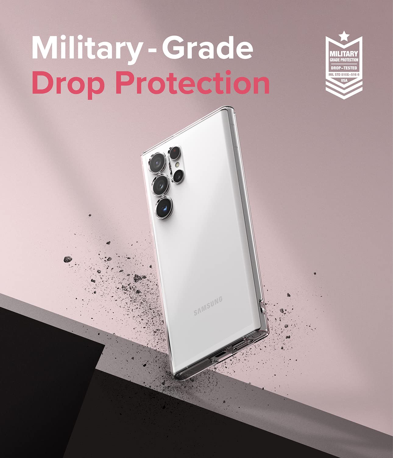 Ringke Air cover Samsung S22 Ultra TPU Clear trasparente