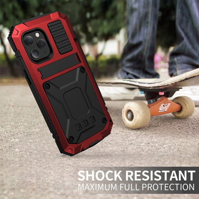 Redpepper iPhone 13 Pro cover alluminio kickstand