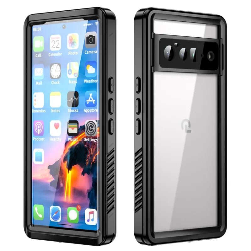 Redpepper Pixel 6 Pro Cover Impermeabile IP68 Nera