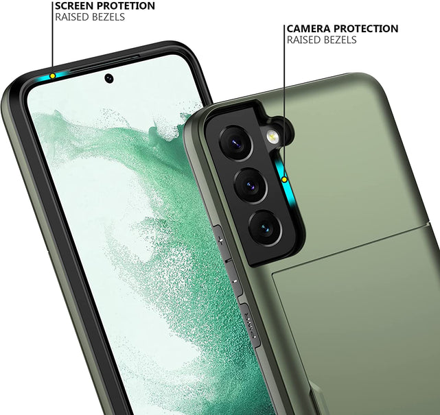 Redpepper Galaxy S22 Plus Cover Portacarte Antiurto
