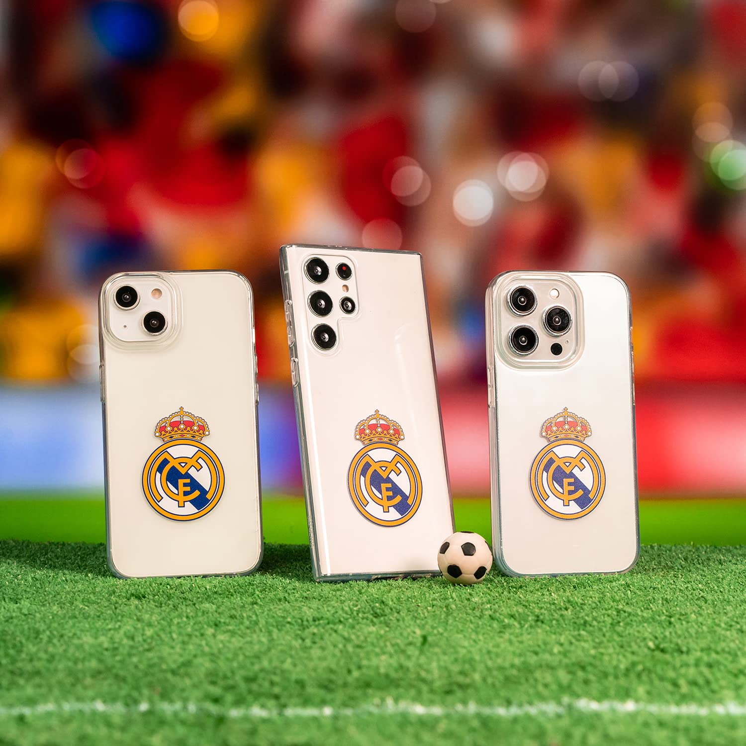 La Casa de las Carcasas Squadre iPhone 15 Pro cover Real Madrid silicone