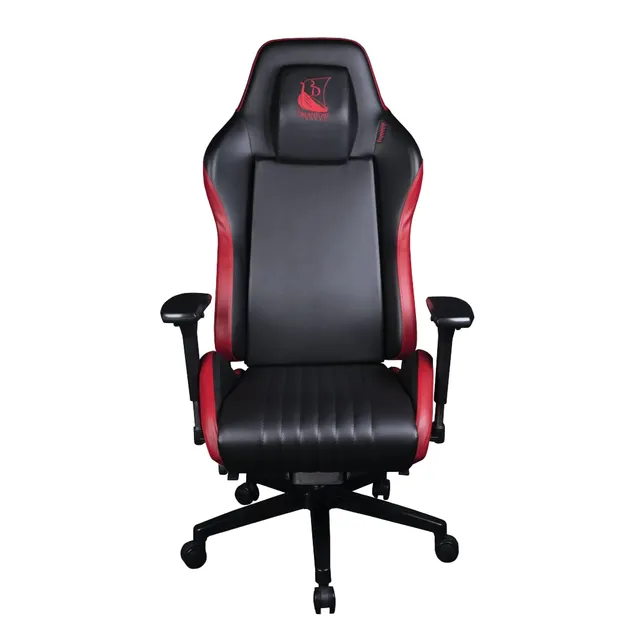 Konix Drakkar Odin sedia gaming nero rosso 160° pelle PU