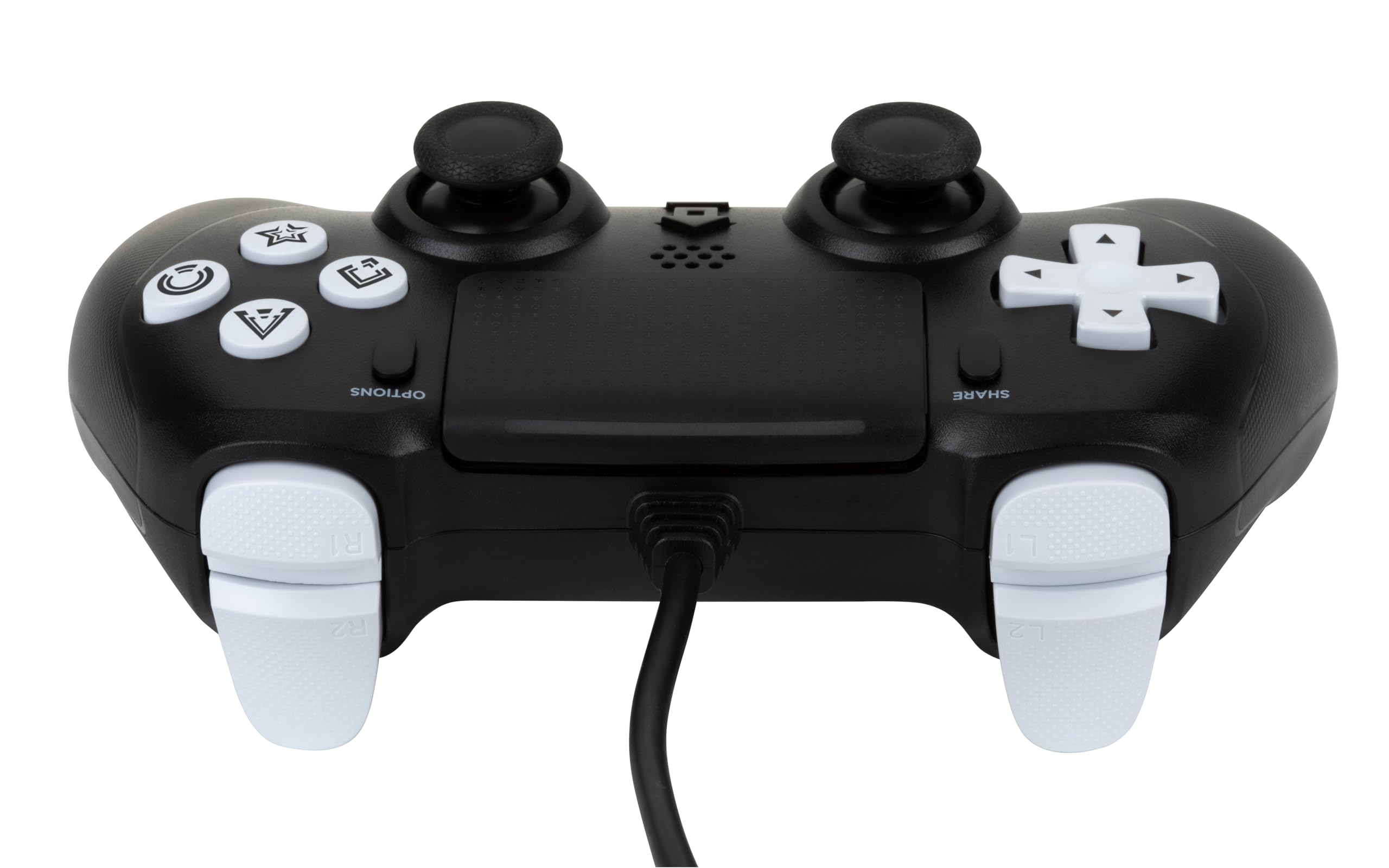 Konix Controllers controller cablato PS5 nero turbo anti-drift