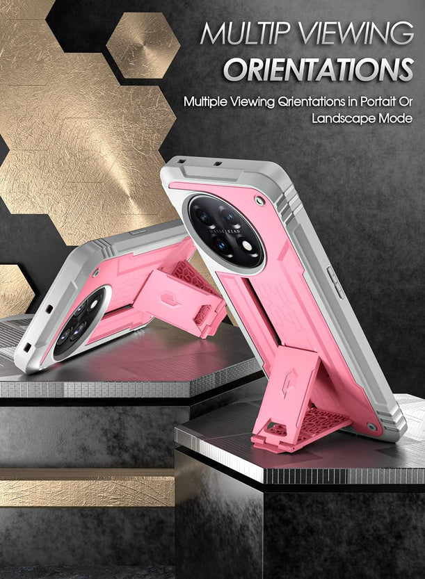 Redpepper OnePlus 11 5G Custodia Rosa Chiaro Antishock