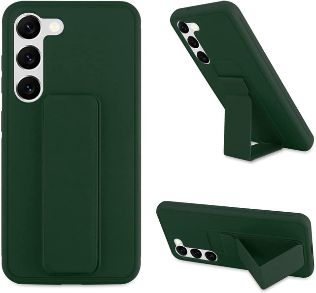 Redpepper Galaxy Cases S23 Plus cover silicone con stand magnetico