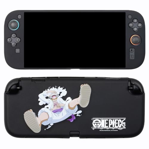 Konix One Piece Custodia Switch 2 Silicone Nero Luffy Gear 5