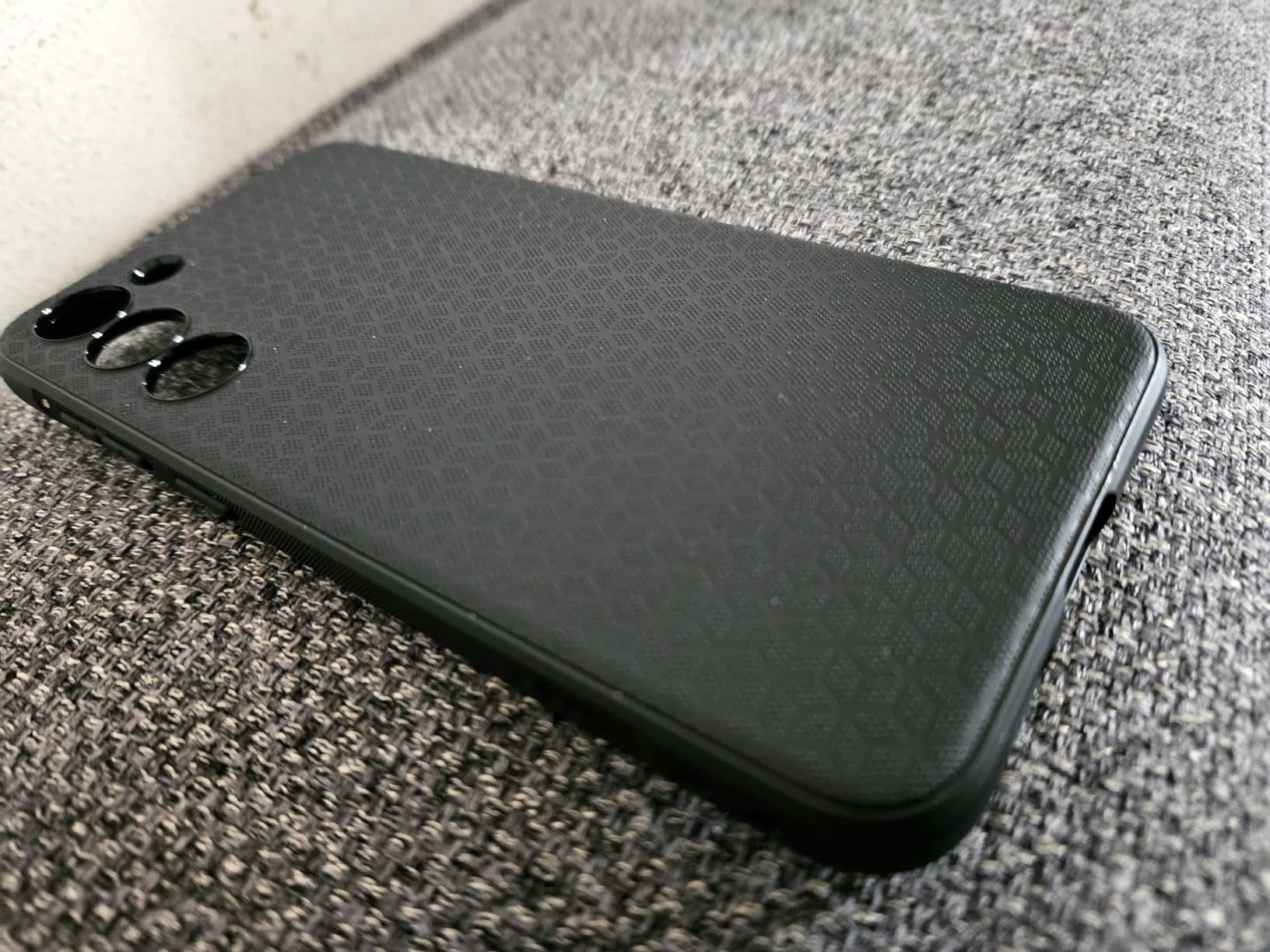 Ringke Onyx Galaxy S25 cover TPU nera anti-impronta