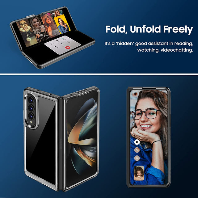 Redpepper Galaxy Z Fold 4 cover trasparente antiurto