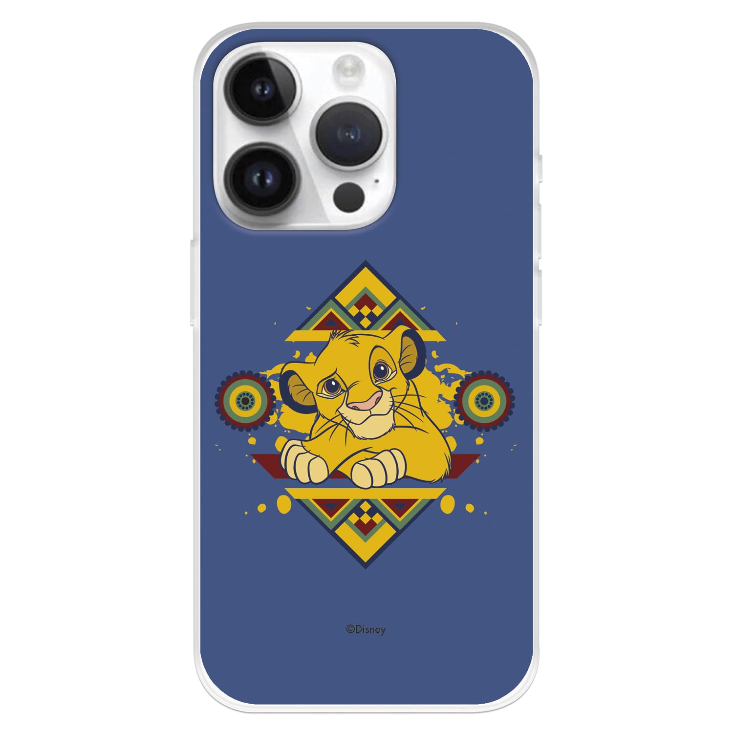 La Casa de las Carcasas Simba Blu custodia iPhone 15 Pro trasparente