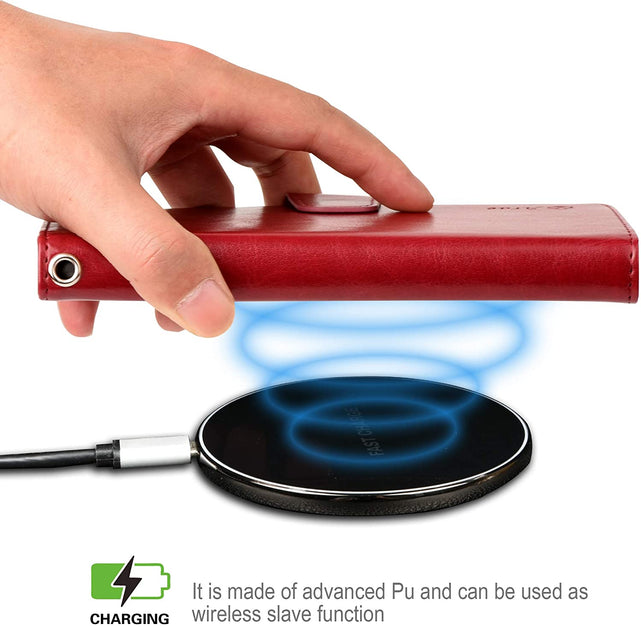 Redpepper Galaxy S21 Plus Custodia Portafoglio Pelle Stand
