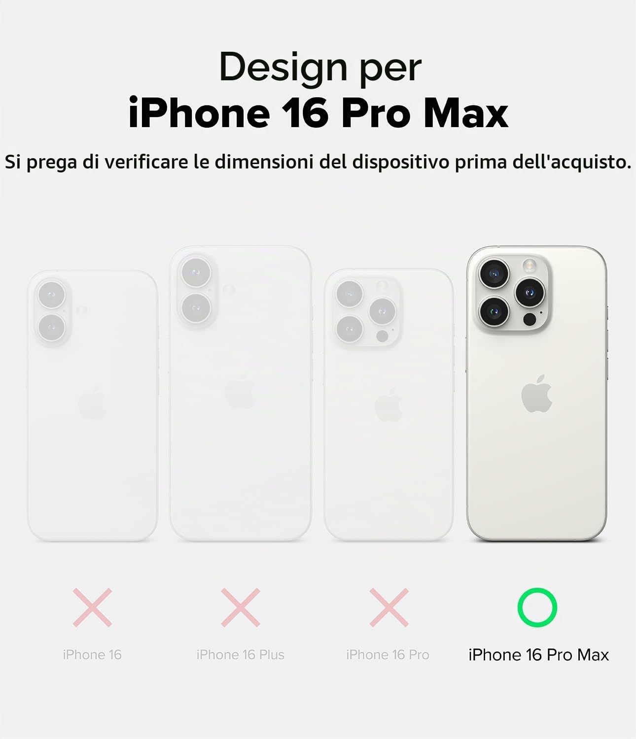 Ringke Fusion Cover iPhone 16 Pro Max Trasparente Clear Antishock
