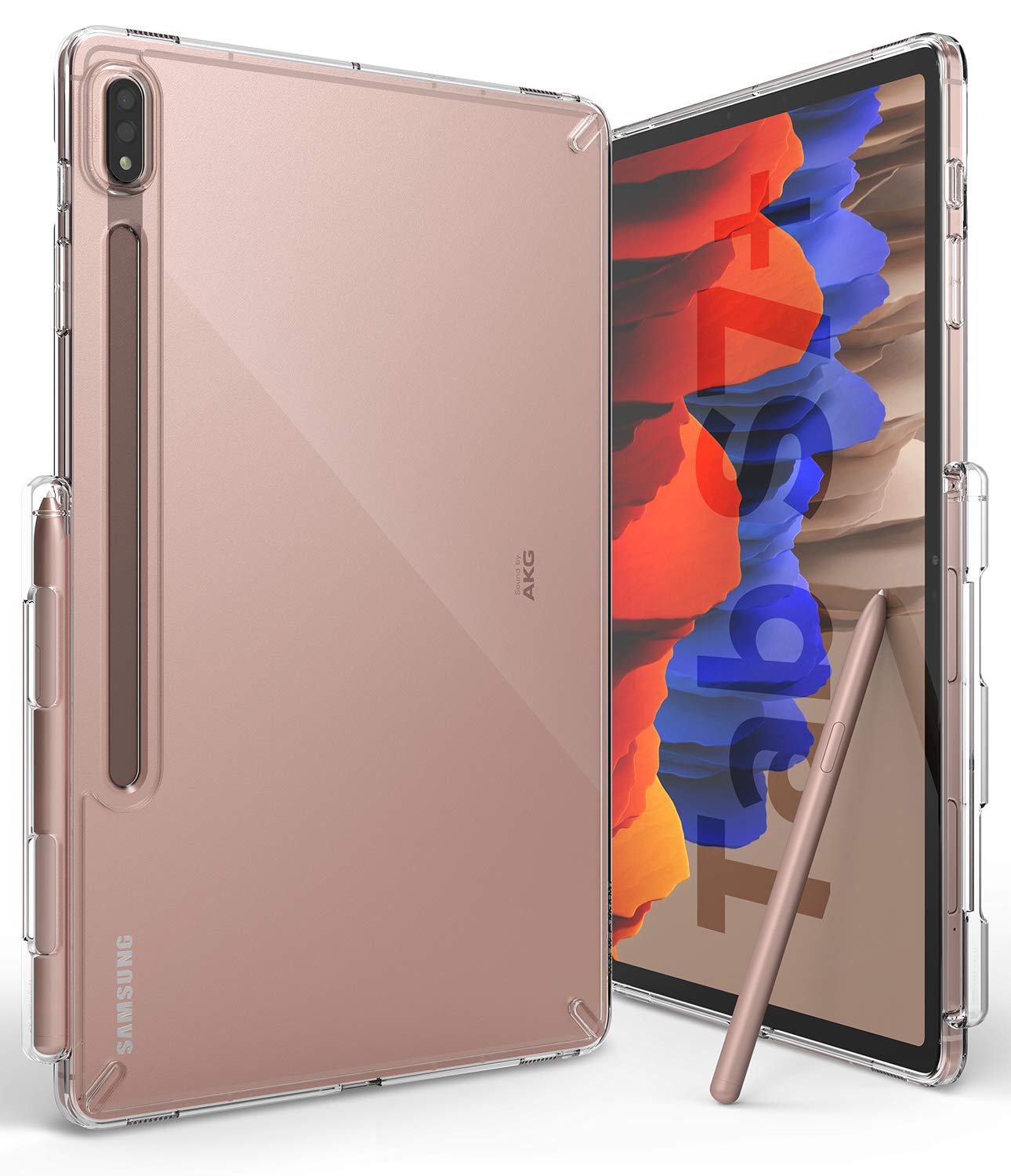 Ringke Fusion Cover Galaxy Tab S8 Plus Clear con Porta Penna