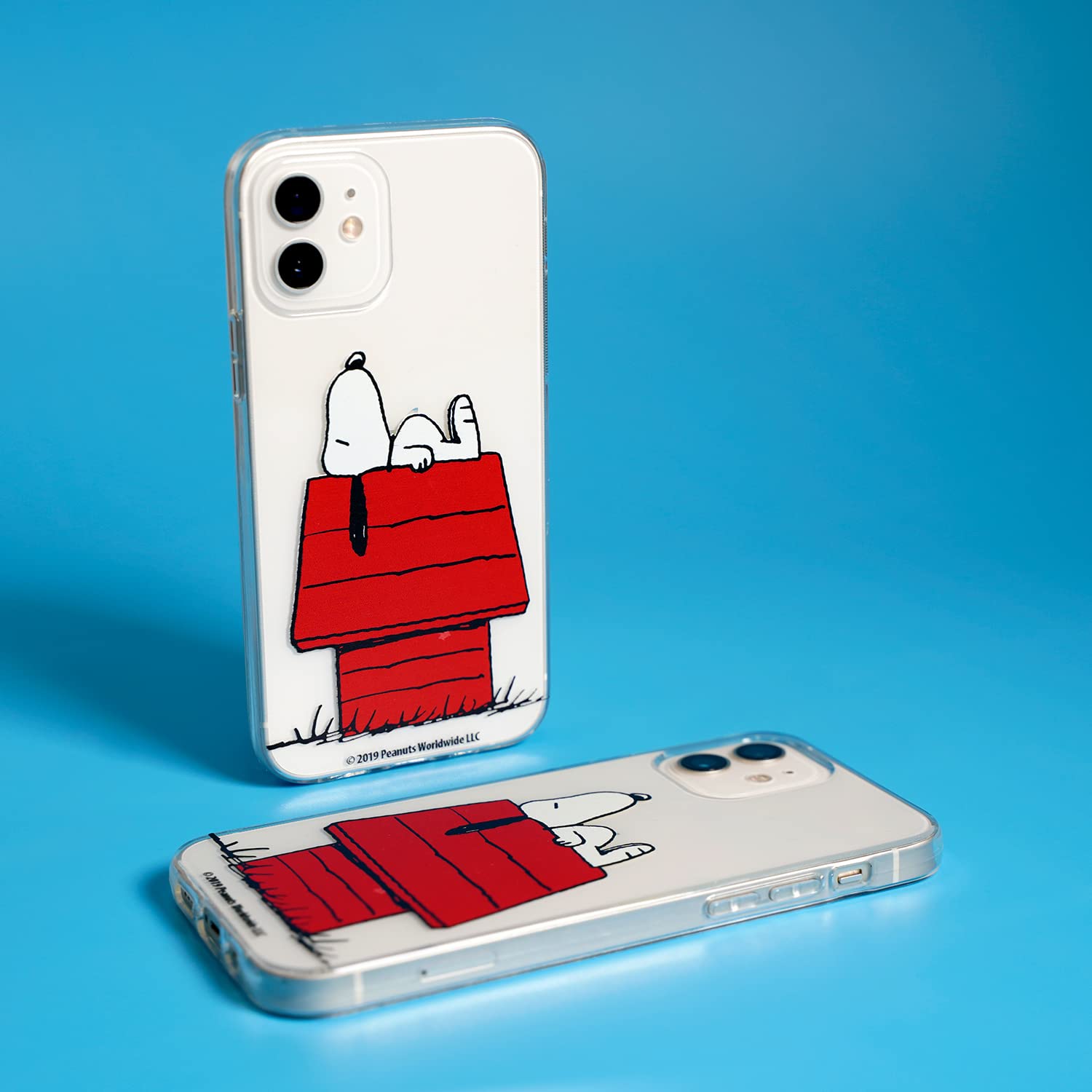 Licenze Ufficiali Snoopy Casa cover Moto G14 trasparente