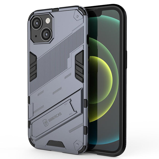 Redpepper iPhone 14 cover armor con stand nero antiurto