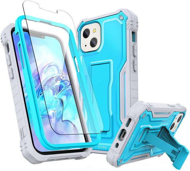 Redpepper iPhone 13 Mini cover rugged doppio strato stand
