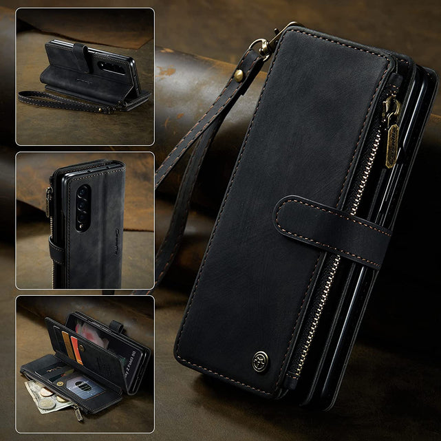 Redpepper Z Fold 4 Wallet Pelle con Tracolla