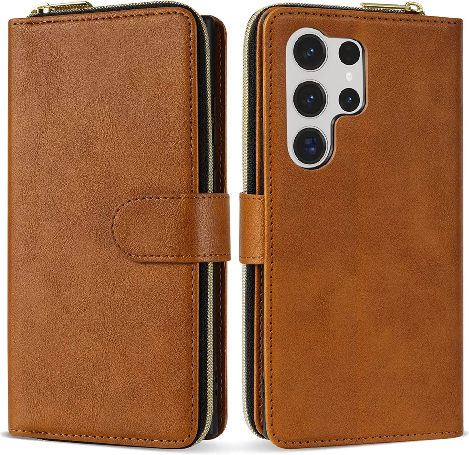 Redpepper Galaxy Cases S23 Ultra cover wallet pelle 9 tasche