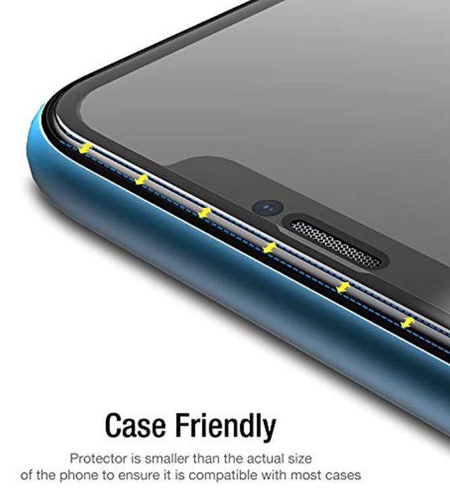 Redpepper iPhone XR Pellicola Vetro Temperato 2 Pezzi 9H