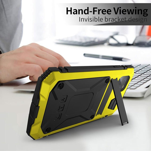 Redpepper iPhone 13 Pro cover alluminio kickstand