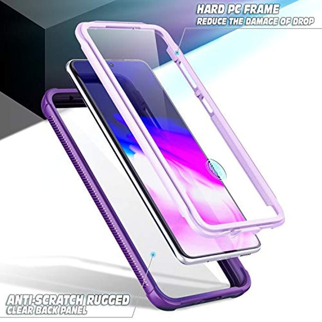 Redpepper Galaxy S20 Custodia Corazzata con Pellicola 6.2" Nera