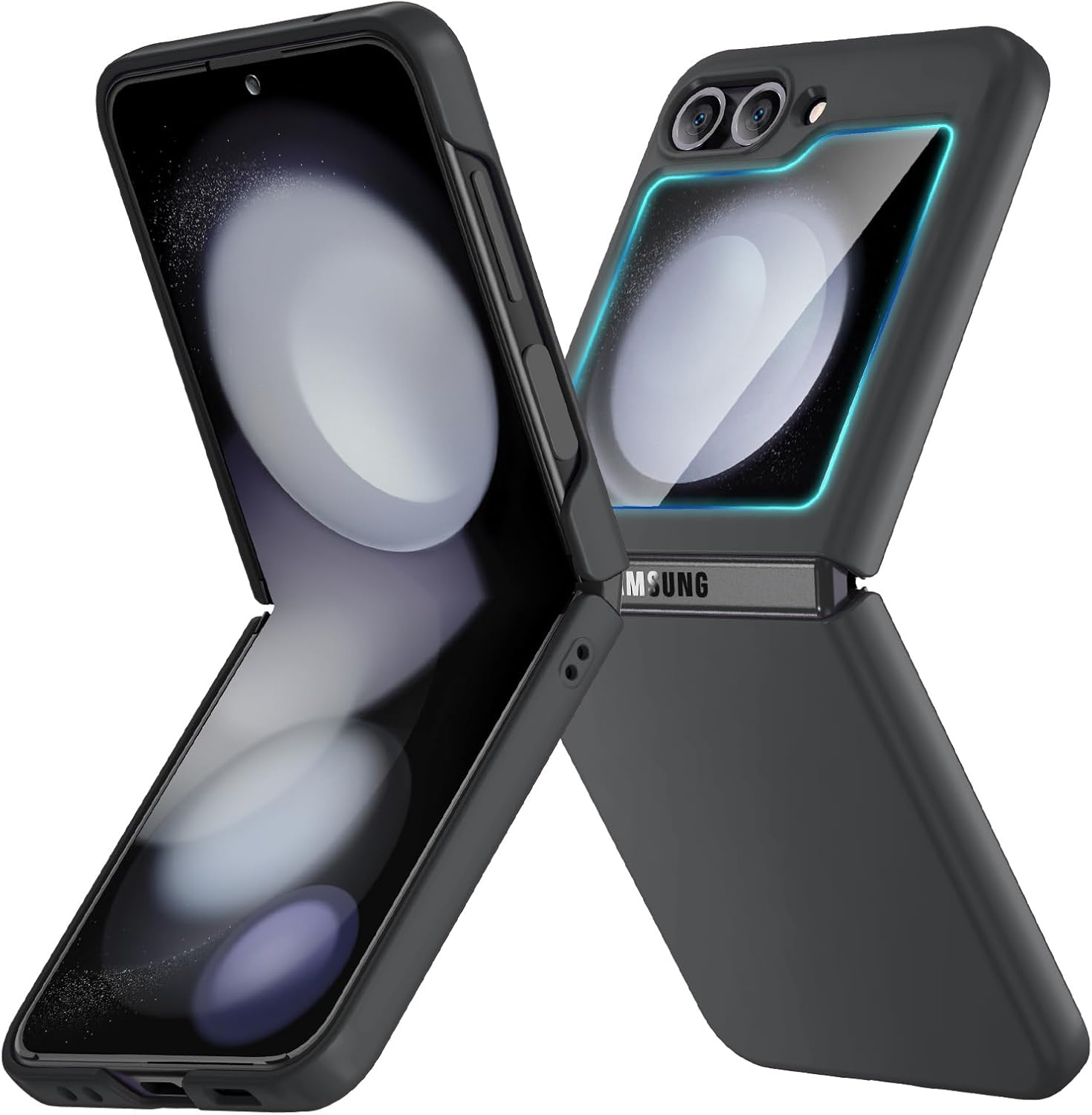 Redpepper Galaxy Z Flip 6 cover PC ultrasottile nera