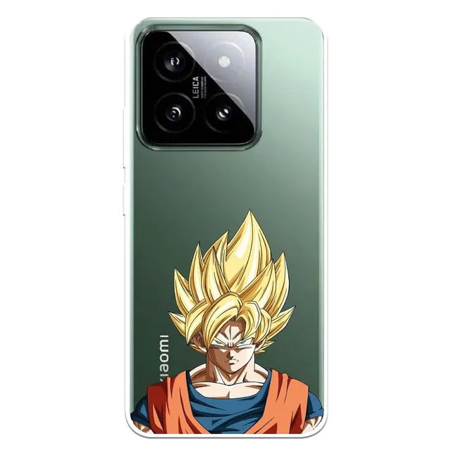 La Casa de las Carcasas Xiaomi 14 custodia Goku Super Saiyan silicone
