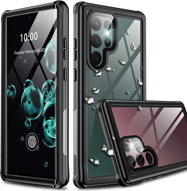 Redpepper Galaxy S22 Ultra cover impermeabile IP68 trasparente rugged