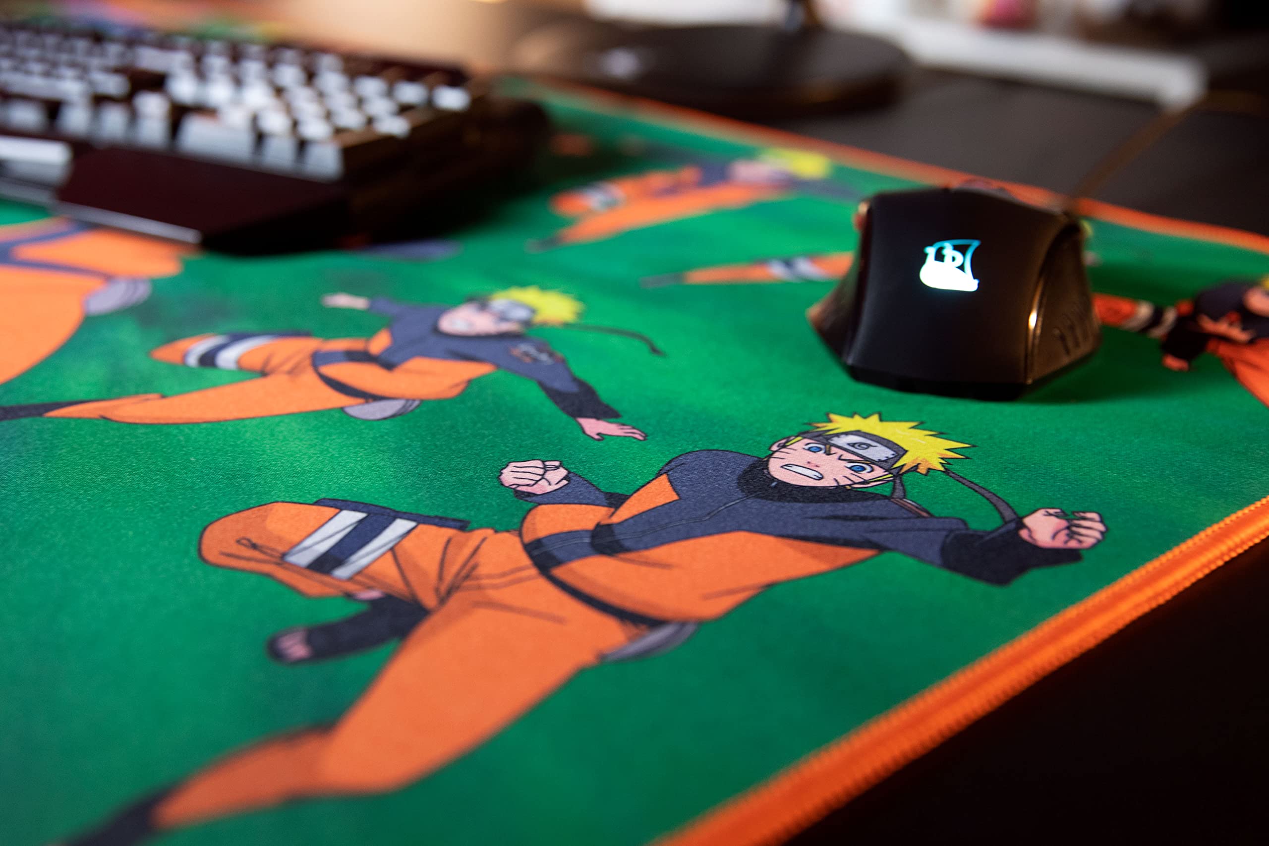 Konix Naruto Shippuden tappetino mouse XXL 90x46 cm cloni ombra