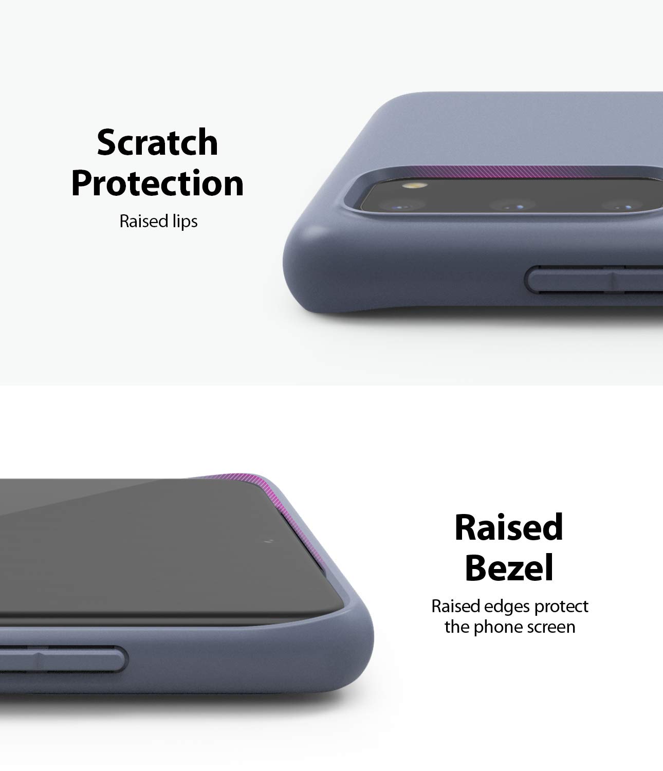 Ringke Air-S cover Galaxy S20 sottile lavender gray TPU