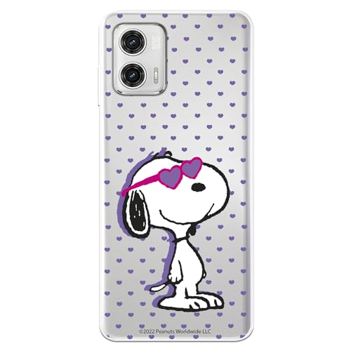 La Casa de las Carcasas Licenze Ufficiali custodia Moto G73 5G Snoopy Cuori