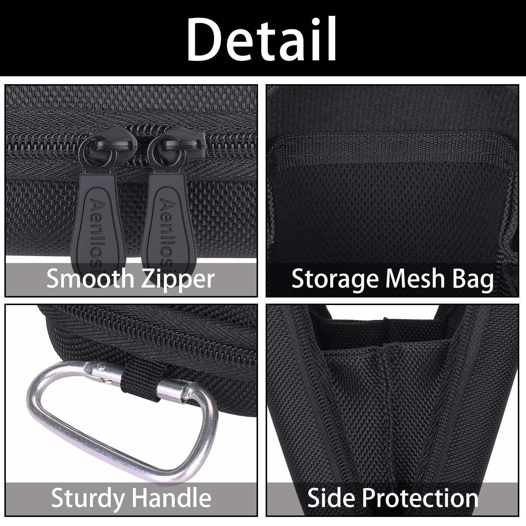 Aenllosi Camera Case Custodia Sony RX100 III-VII Nero EVA