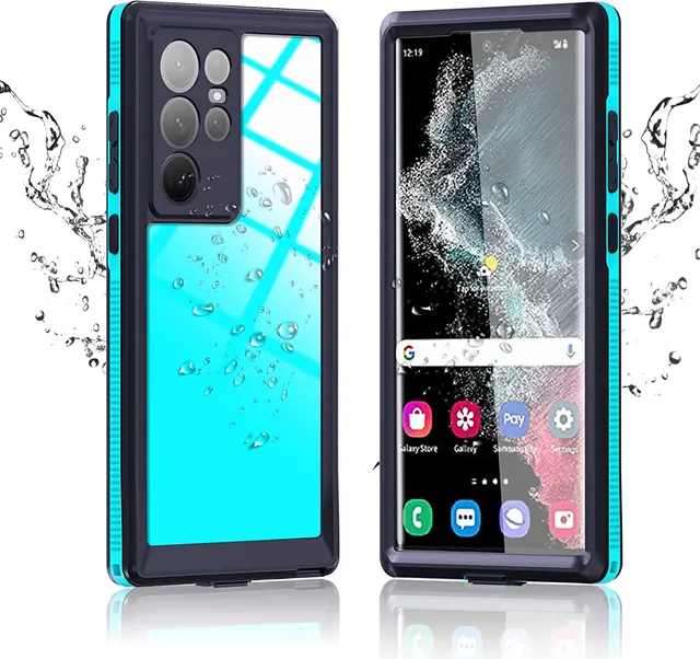 Redpepper Galaxy S22 Ultra custodia impermeabile blu