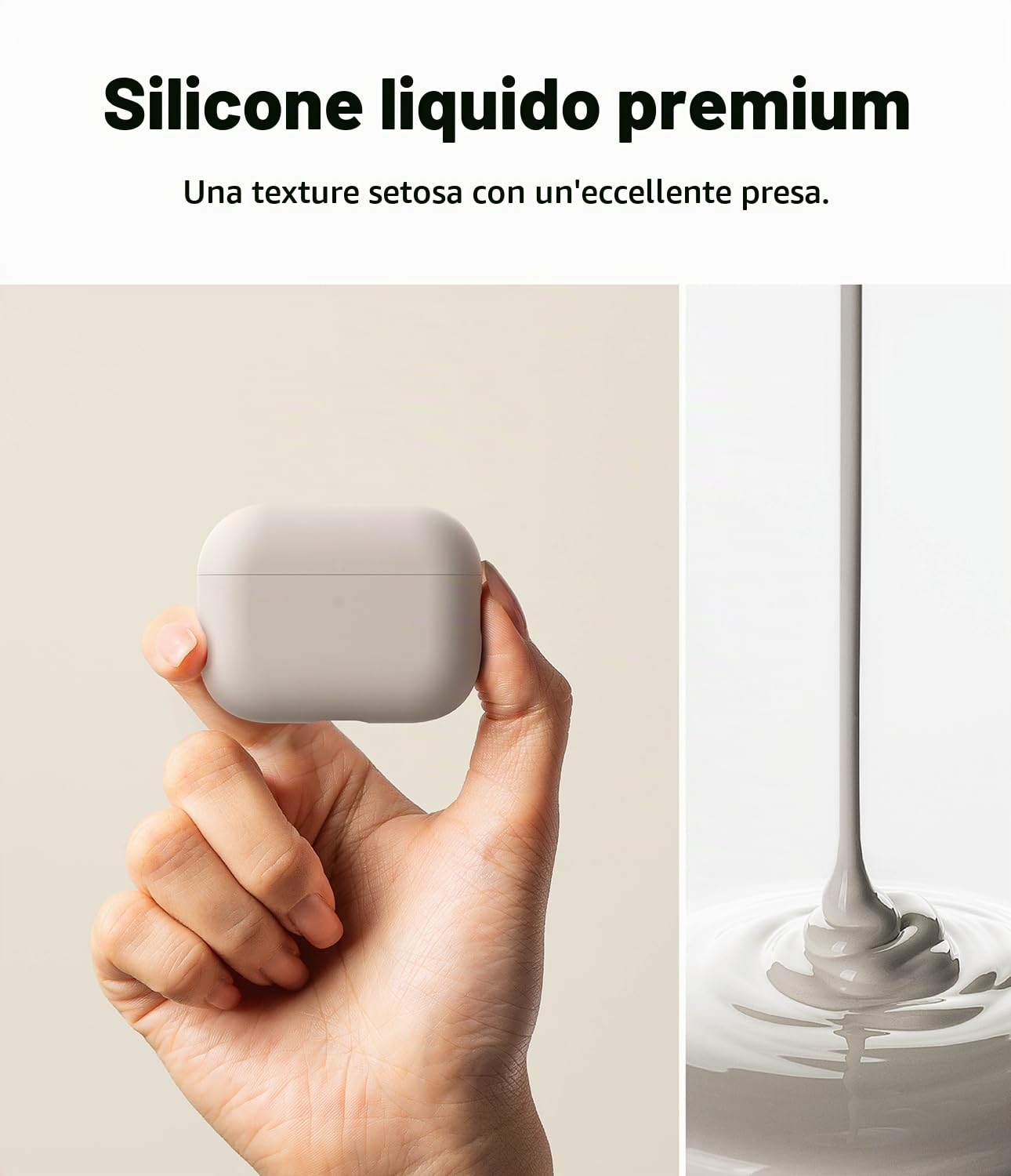 Ringke Ear Phone Case AirPods Pro 3 cover silicone Stone antigraffio