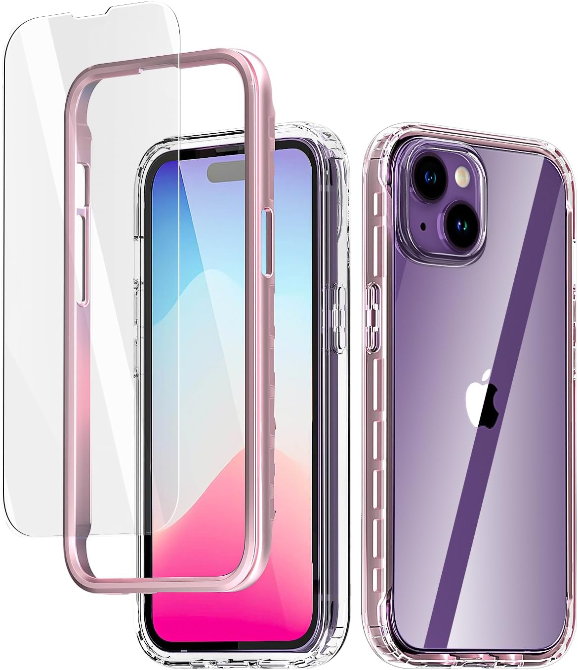Redpepper iPhone 15 Plus Cover Antishock Nera Militare