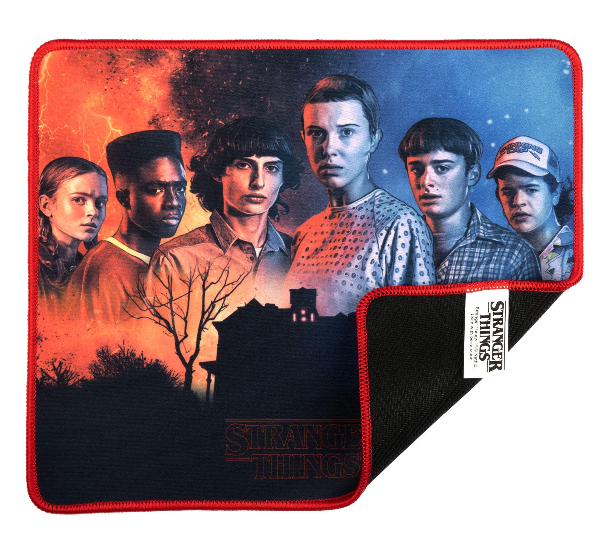 Konix Stranger Things Best Friends tappetino mouse gaming 32x27 cm