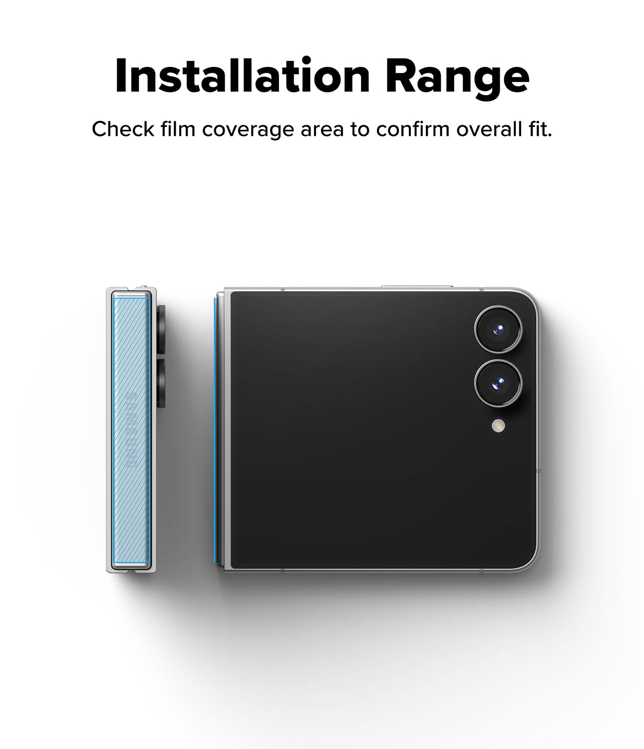 Ringke Hinge Dual Easy Film Pellicola Z Flip 8 Cerniera EPU