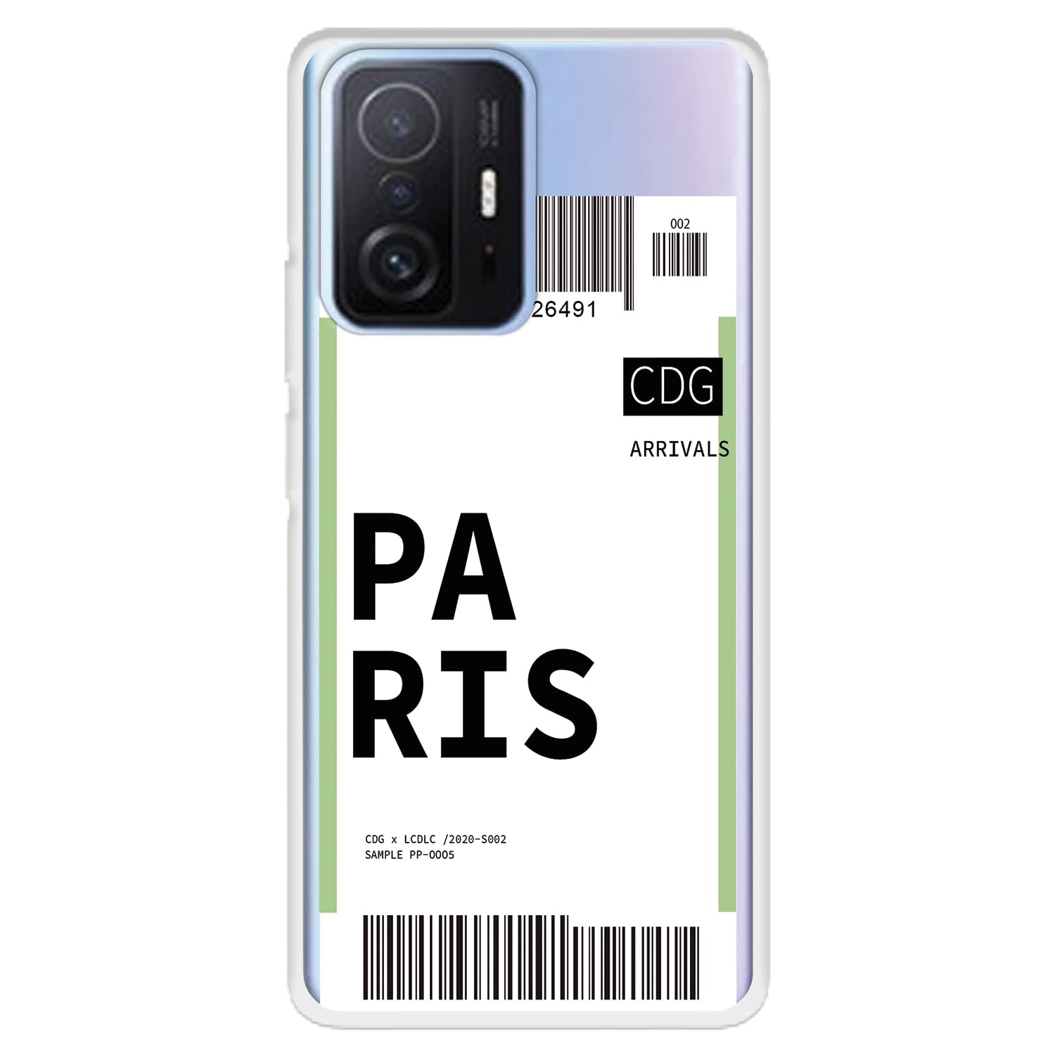 La Casa de las Carcasas Biglietto New York cover Redmi Note 9