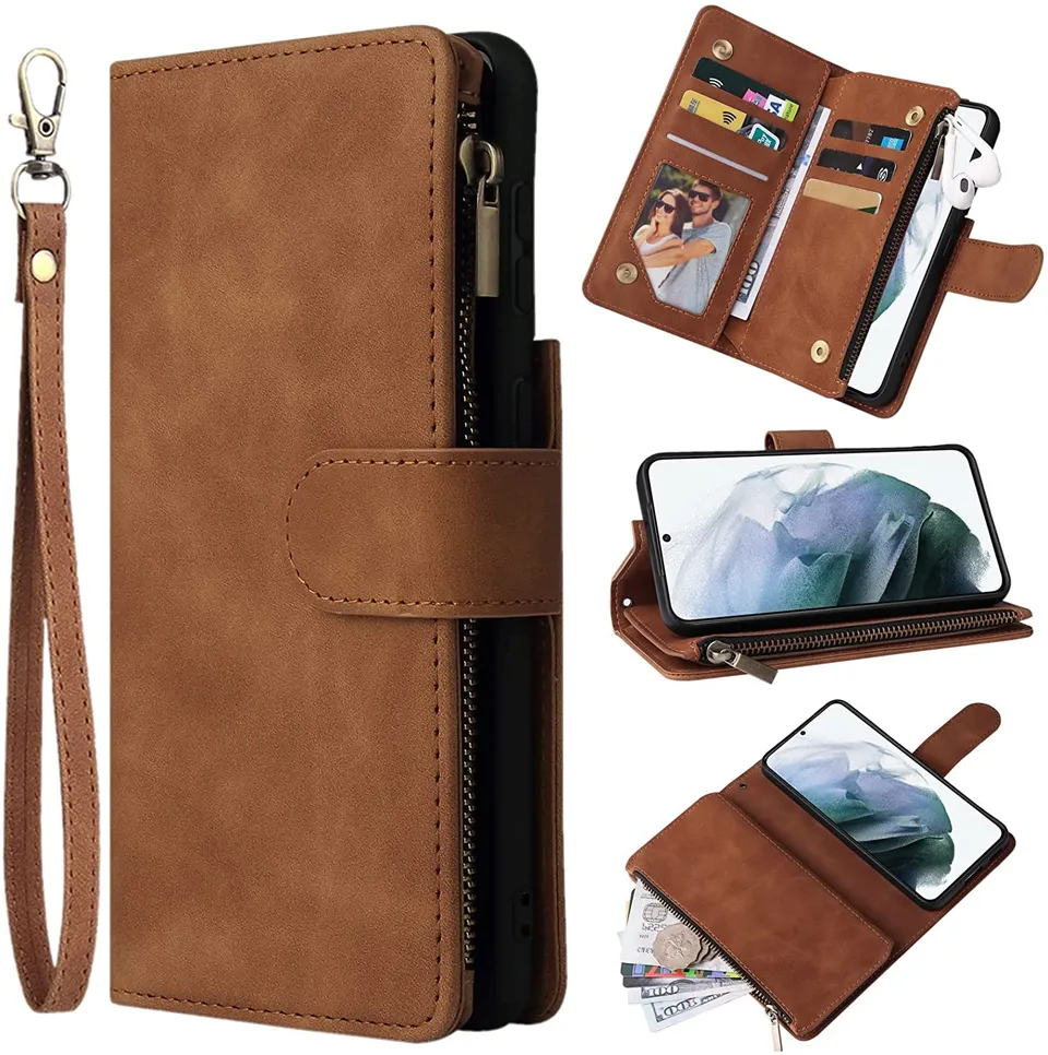 Redpepper Galaxy S22 Plus cover pelle portafoglio