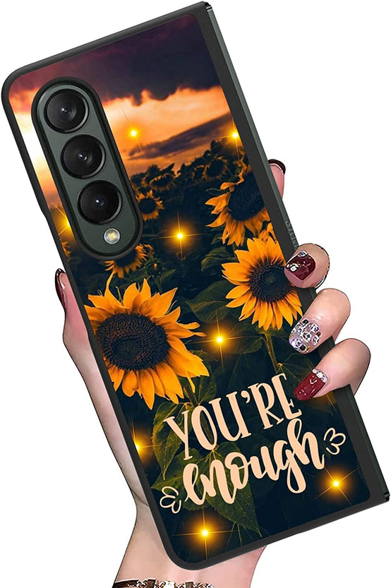 Redpepper Galaxy Fold 4 Cover Slim Girasole Leopard